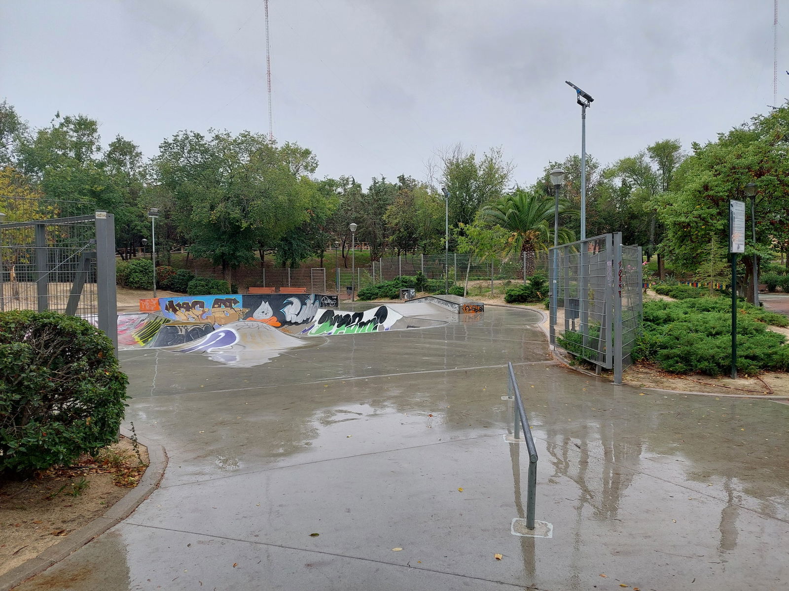 Ignacio Echeverria skatepark Las Rozas